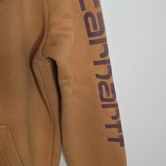 Carhartt Tan Hoodie for WOMEN SZ medium - Picture 4 of 6